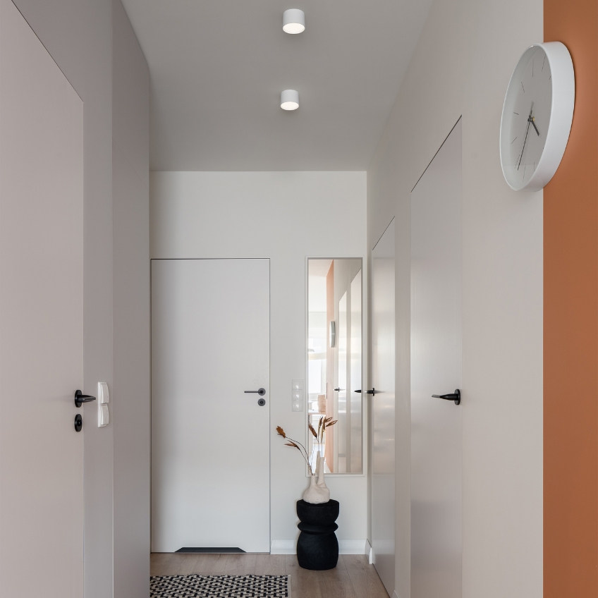 Černé kovové bodové LED světlo Nova Luce Ziaza 12 cm