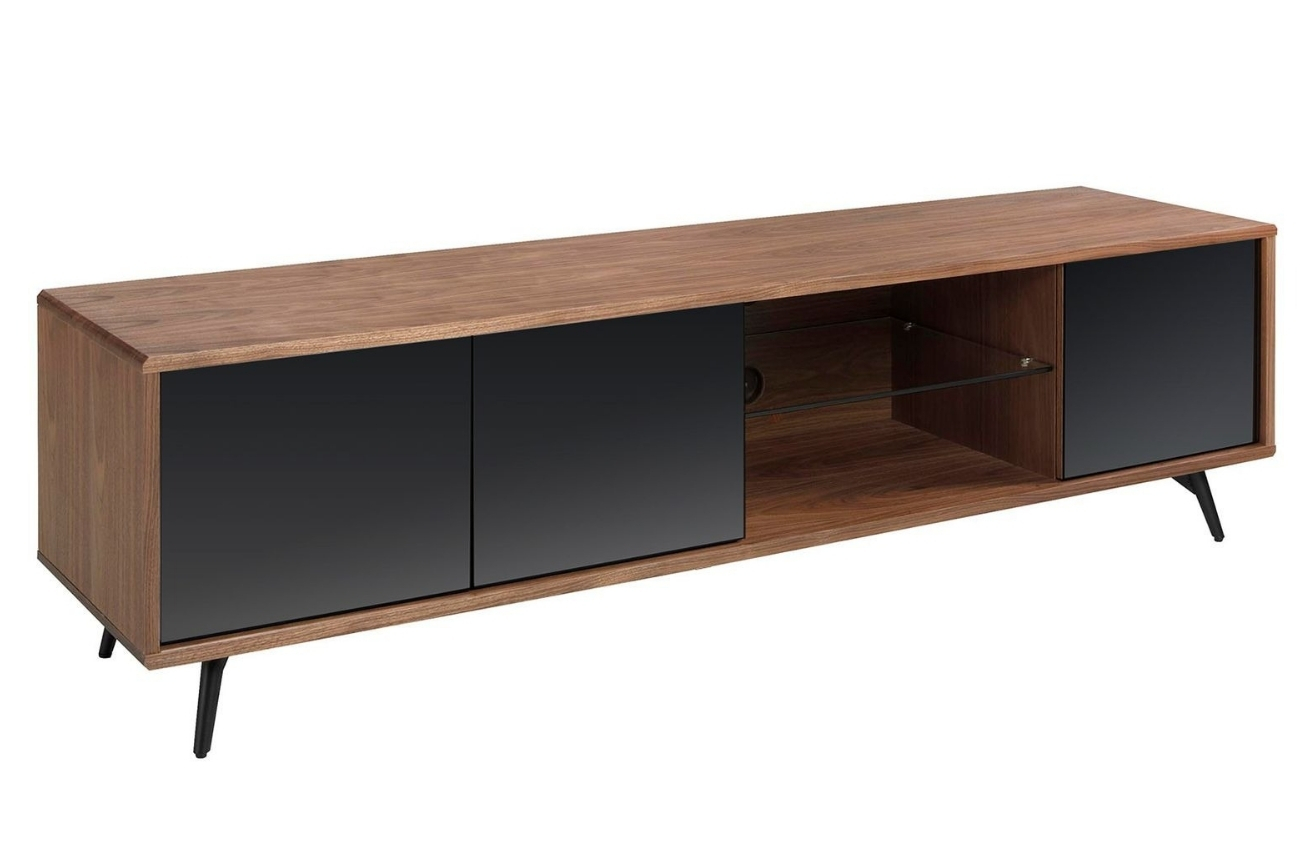 Ořechový TV stolek Angel Cerdá No. 3223, 180 x 45 cm