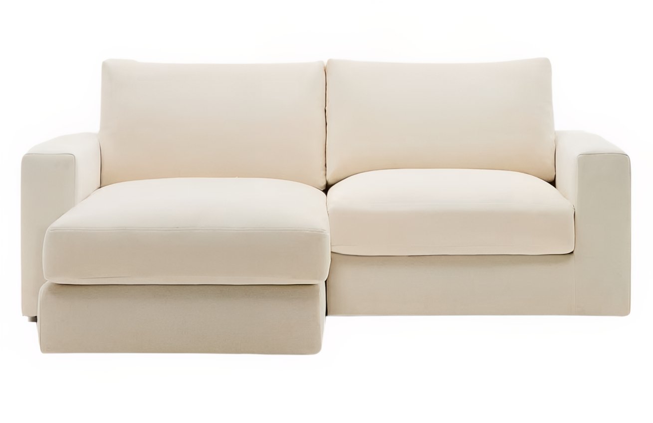 Béžová modulární rohová pohovka Kave Home Alea 220 cm, levá