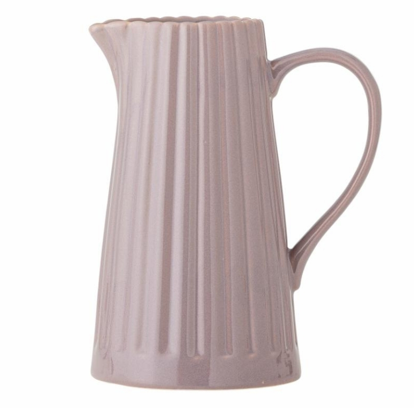 Růžový kameninový džbán Bloomingville Latina 1,2 l