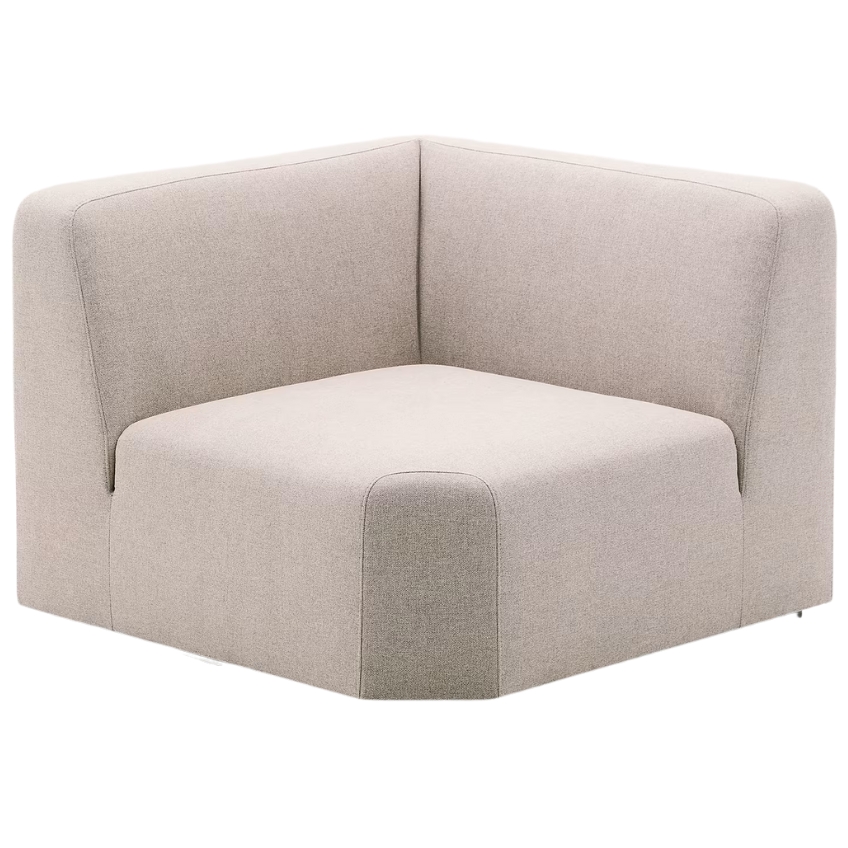 B&eacute;žov&yacute; rohov&yacute; modul Kave Home Neom 89 x 89 cm