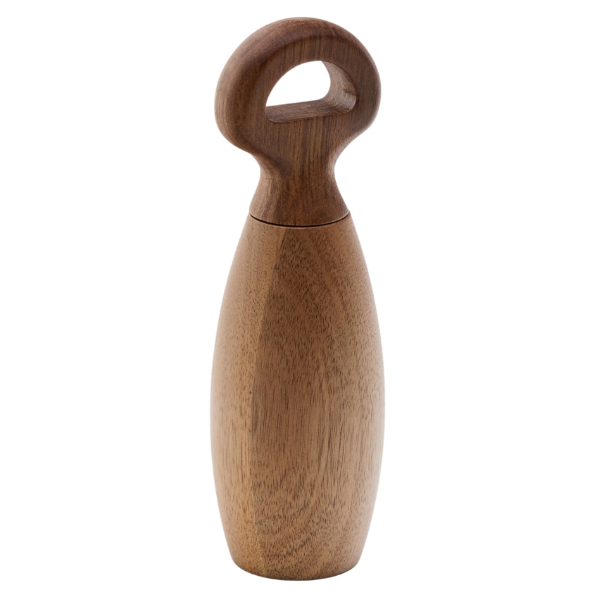 Dřevěný mlýnek na koření Kave Home Nukha 20,4 cm