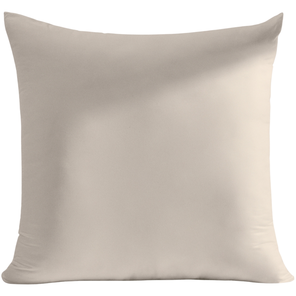 B&iacute;l&aacute; polyesterov&aacute; v&yacute;plň do pol&scaron;t&aacute;ře Kave Home Fluff 70 x 70 cm