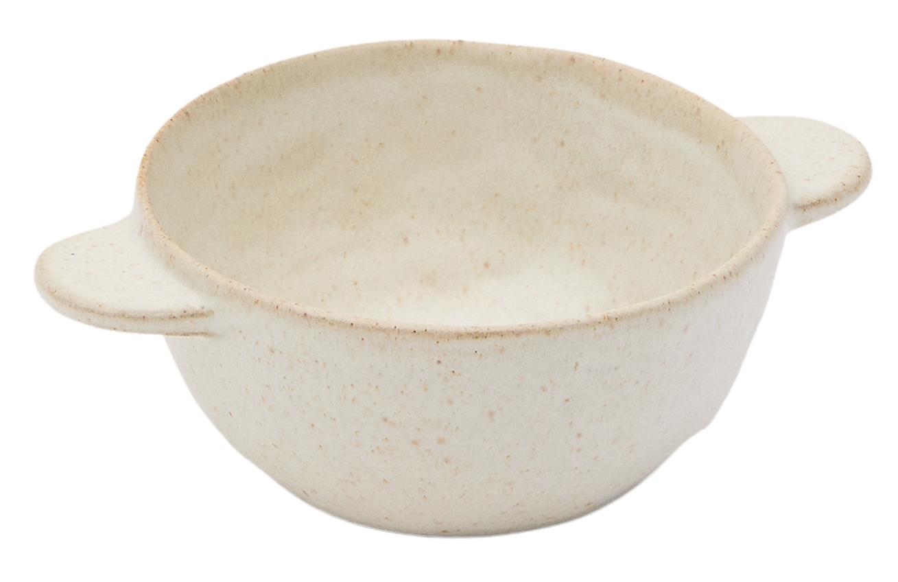Béžová keramická miska Kave Home Zunel 12,8 cm