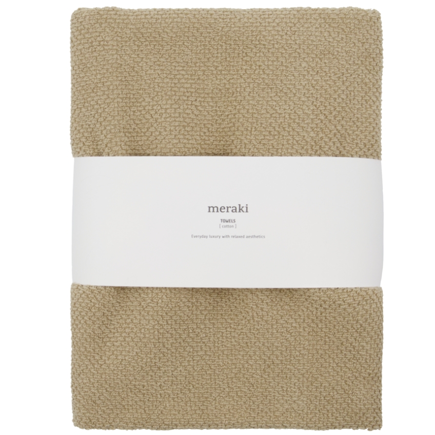 Meraki Sada béžových ručníků MKSolid 100 x 50 cm