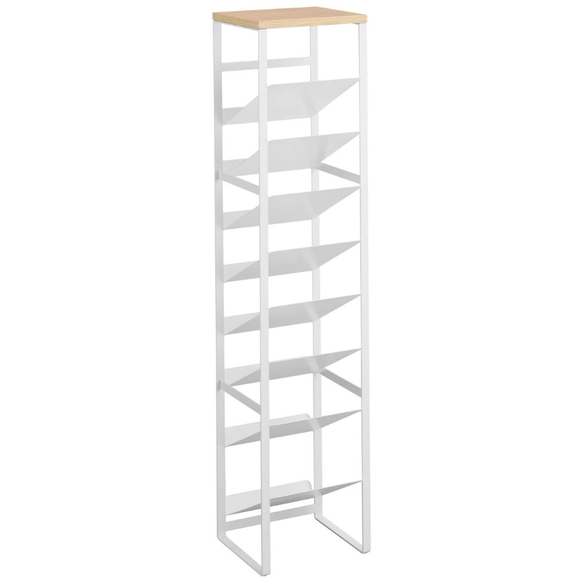 YAMAZAKI Kovový stojan na láhve Tower 88,5 cm