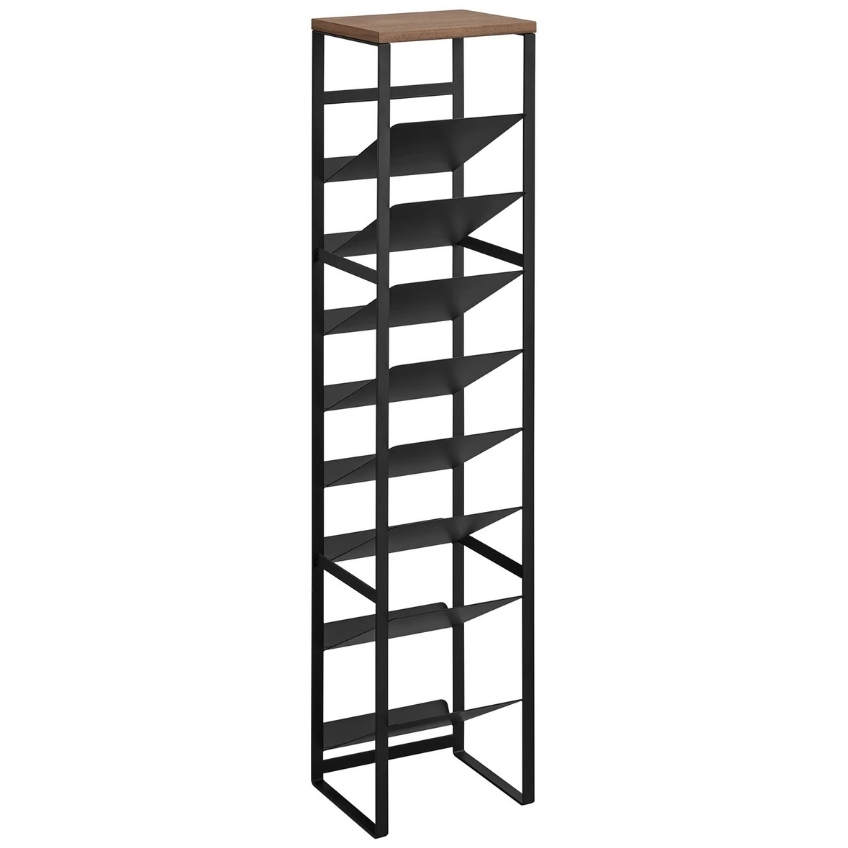 YAMAZAKI Kovový stojan na láhve Tower 88,5 cm
