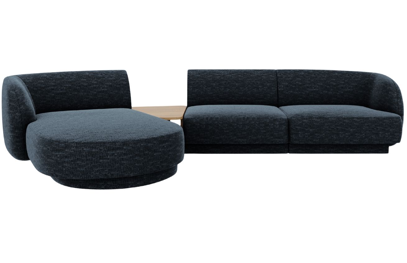 Micadoni Rohová pohovka Miley 303 cm, levá