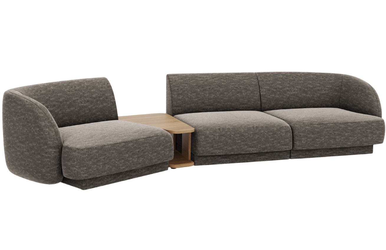 Micadoni Pohovka Miley 303 cm, levá