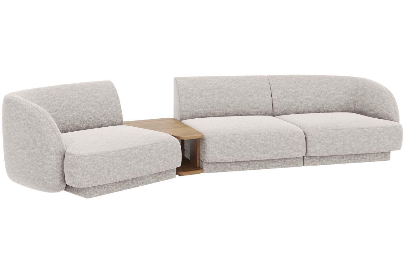 Micadoni Pohovka Miley 303 cm, levá