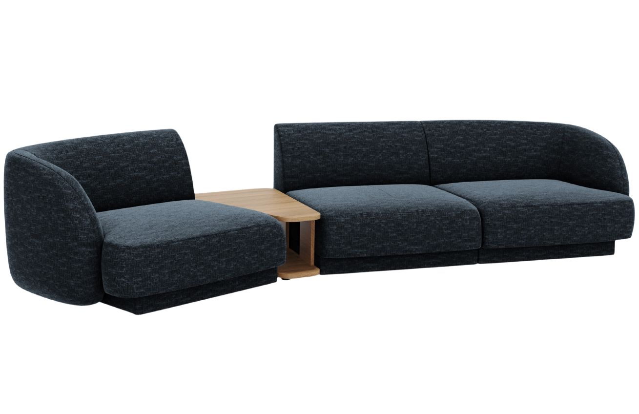 Micadoni Pohovka Miley 303 cm, levá