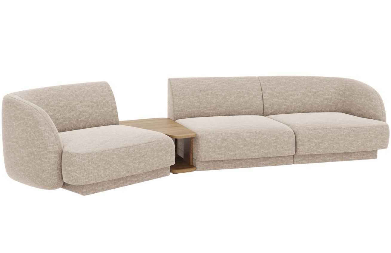 Micadoni Pohovka Miley 303 cm, levá