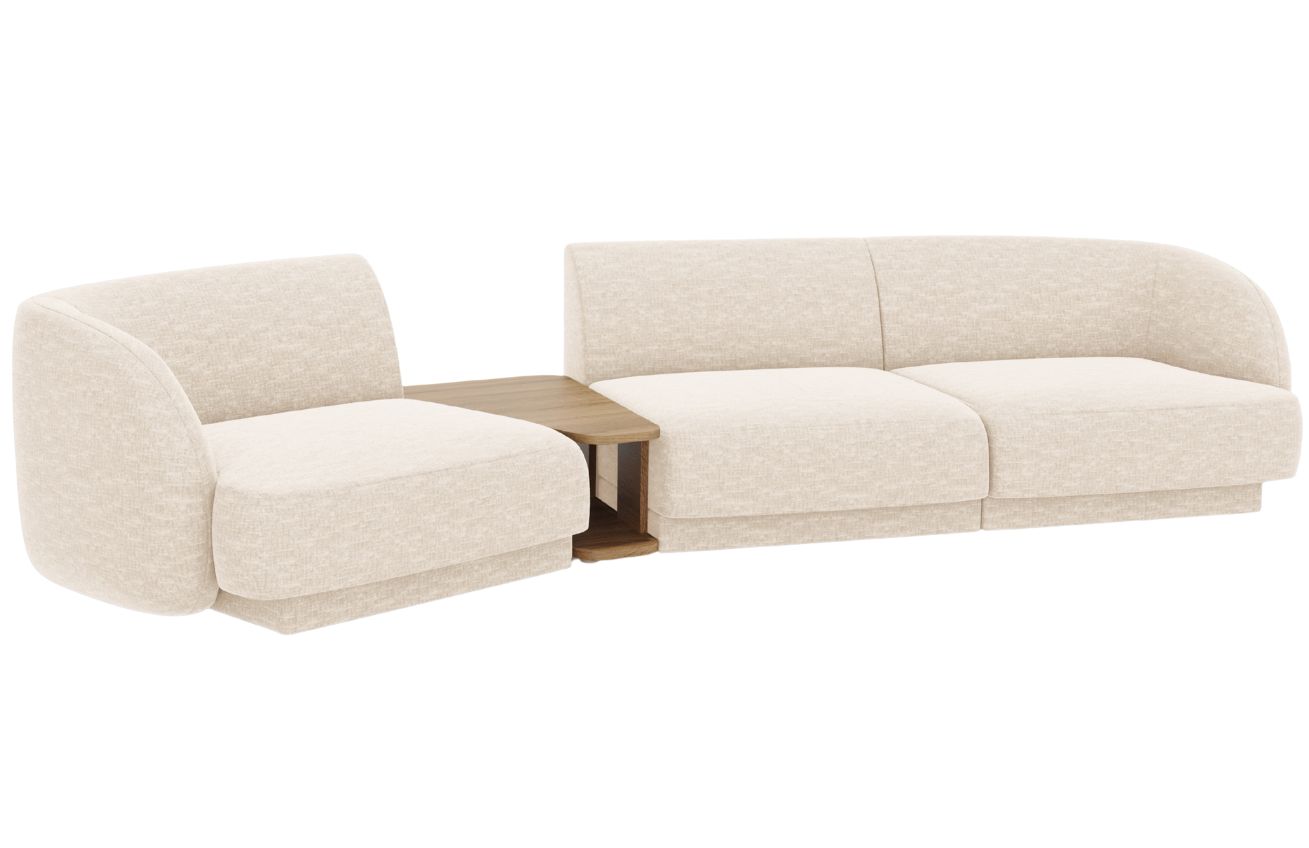 Micadoni Pohovka Miley 303 cm, levá