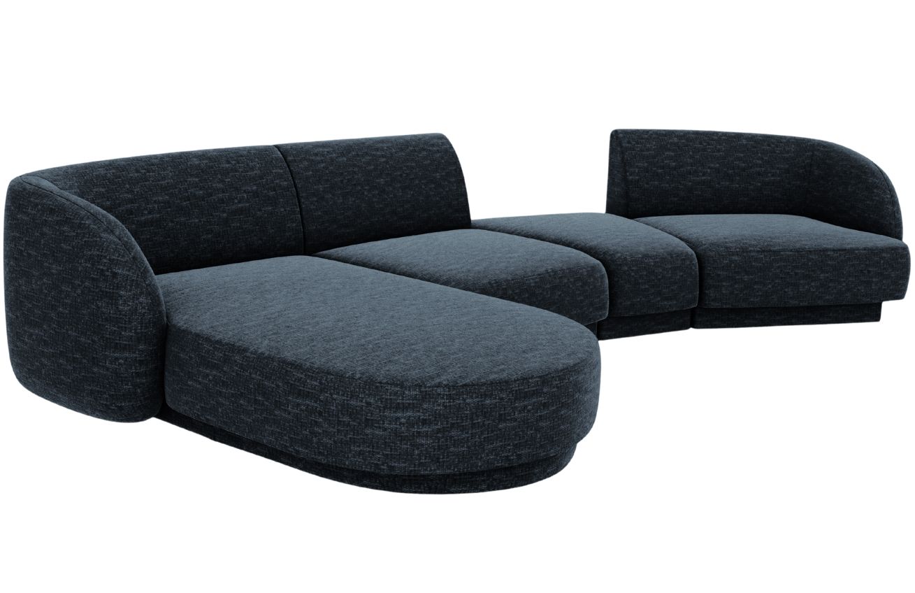 Micadoni Rohová pohovka Miley 325 cm, levá