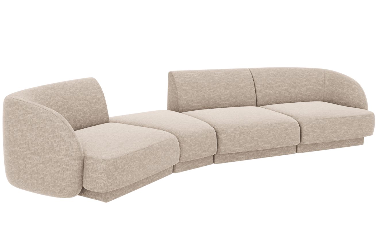 Micadoni Pohovka Miley 327 cm, levá