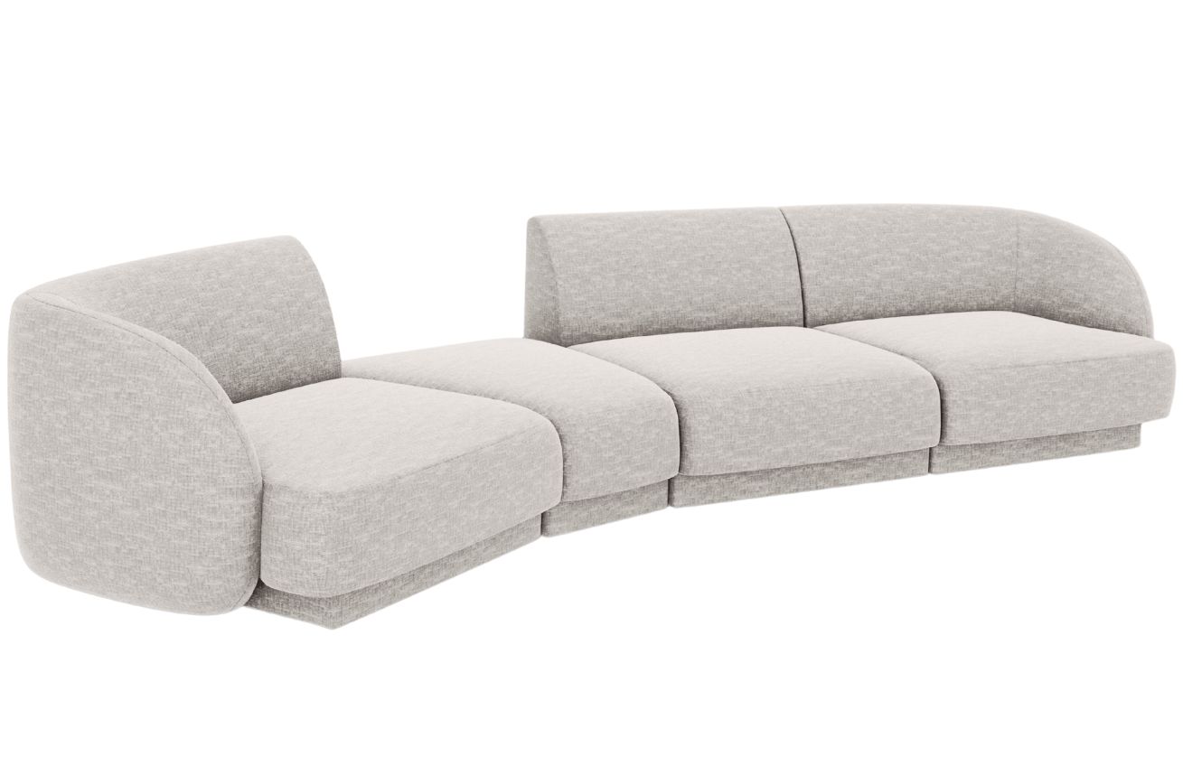 Micadoni Pohovka Miley 327 cm, levá