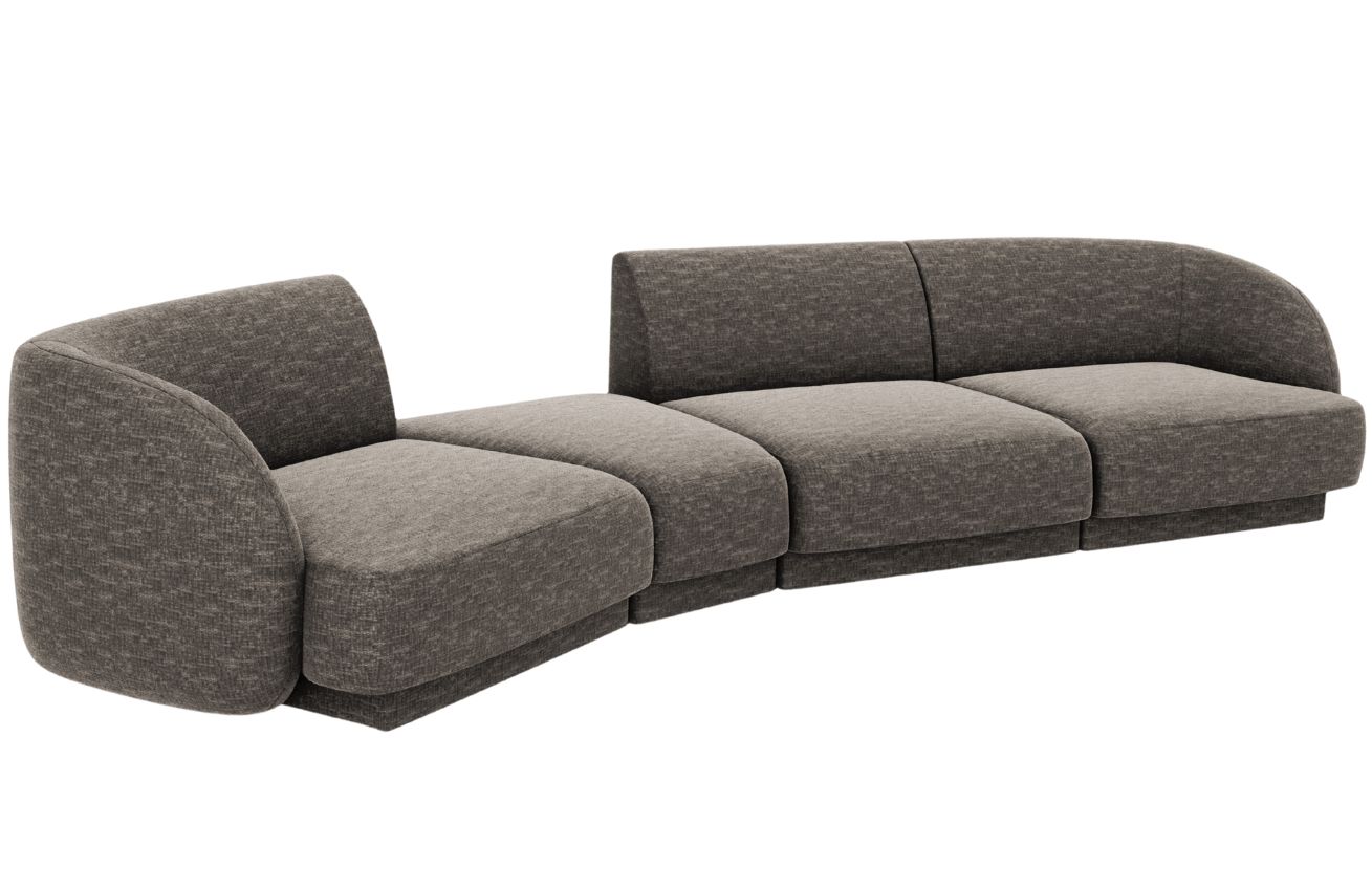 Micadoni Pohovka Miley 327 cm, levá