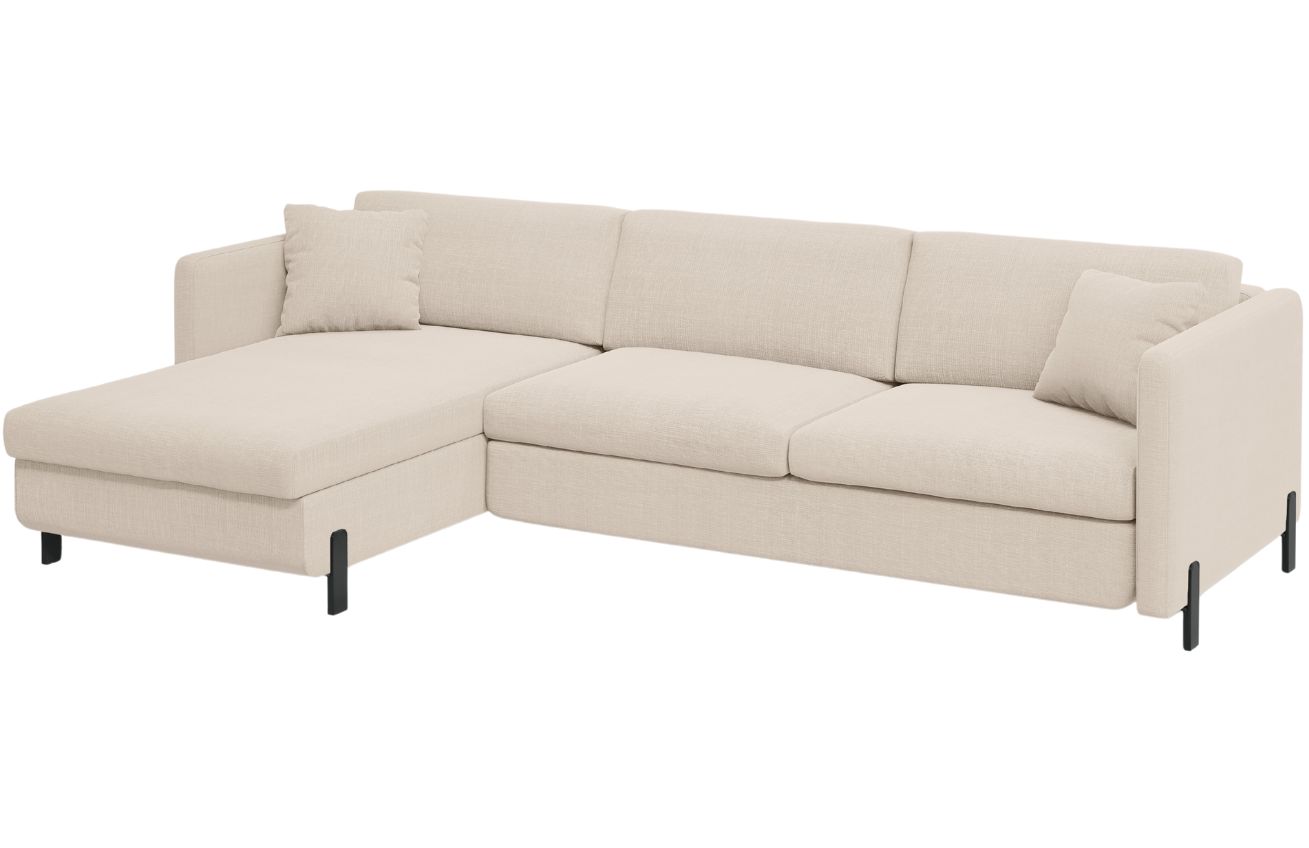 Micadoni Rozkládací pohovka Gloria 280 cm, levá