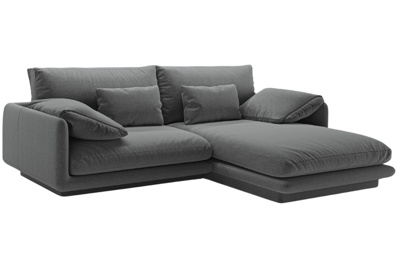 Micadoni Rohová pohovka Torino 220 cm, pravá