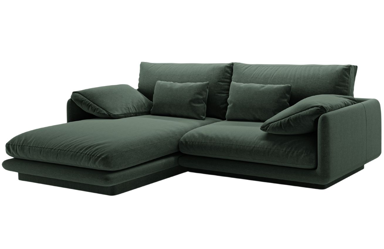 Micadoni Rohová pohovka Torino 220 cm, levá