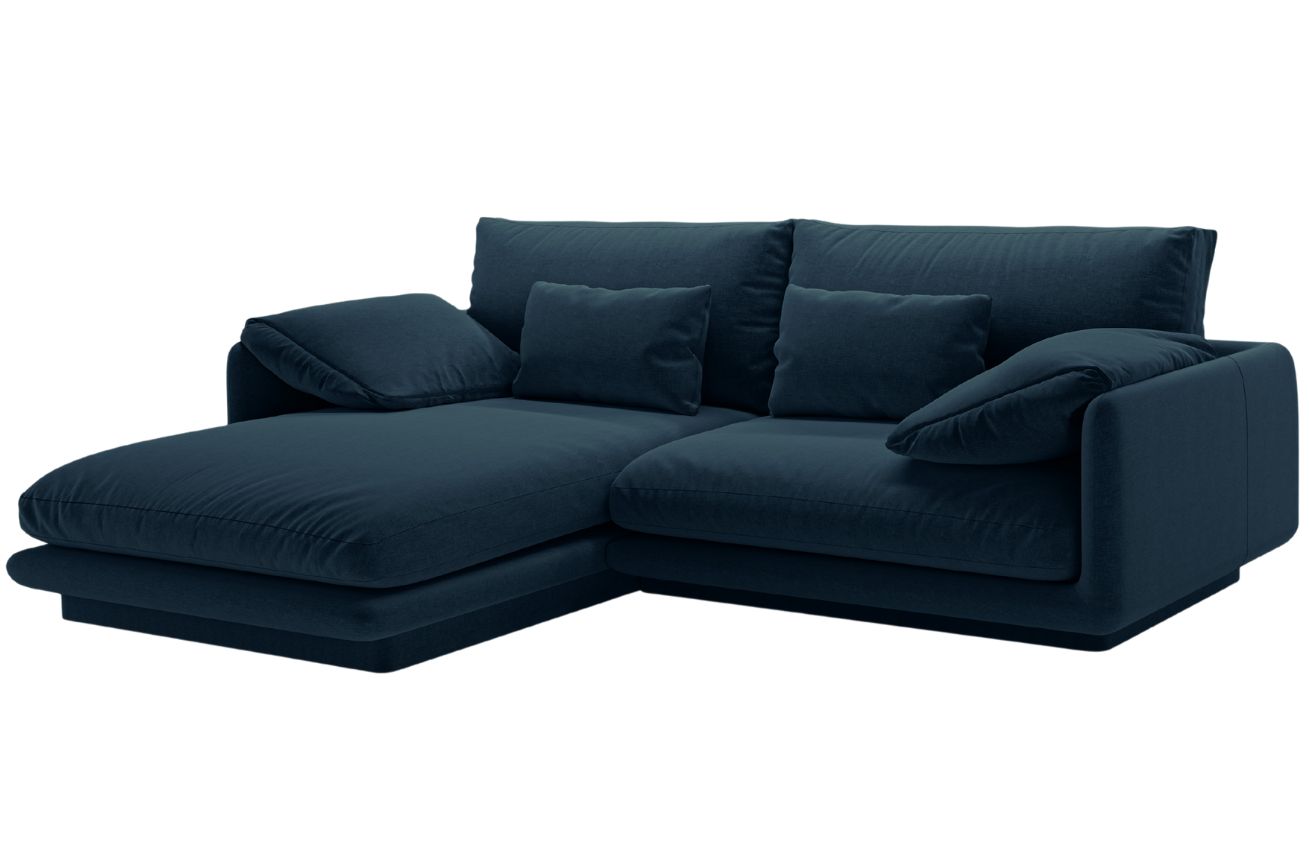 Micadoni Rohová pohovka Torino 220 cm, levá