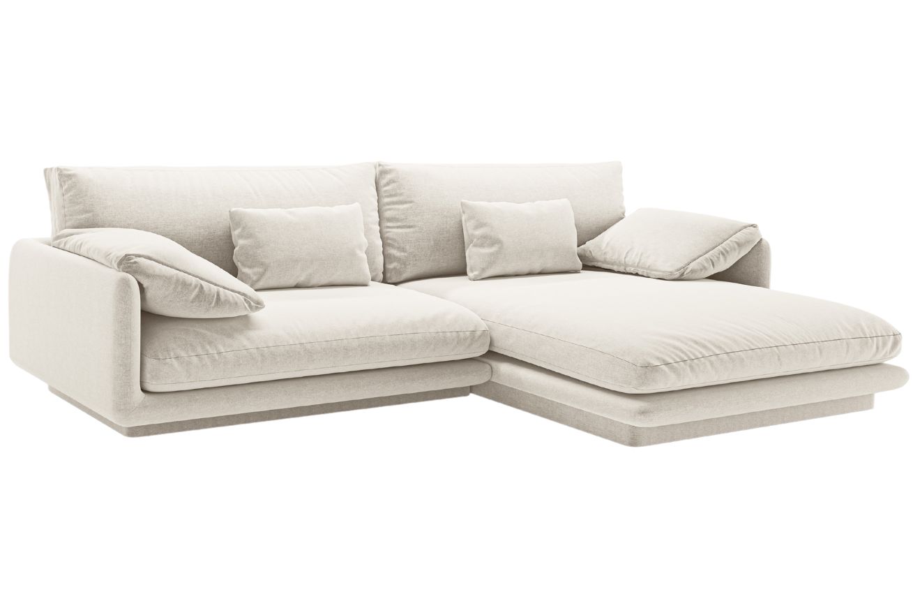 Micadoni Rohová pohovka Torino 250 cm, pravá