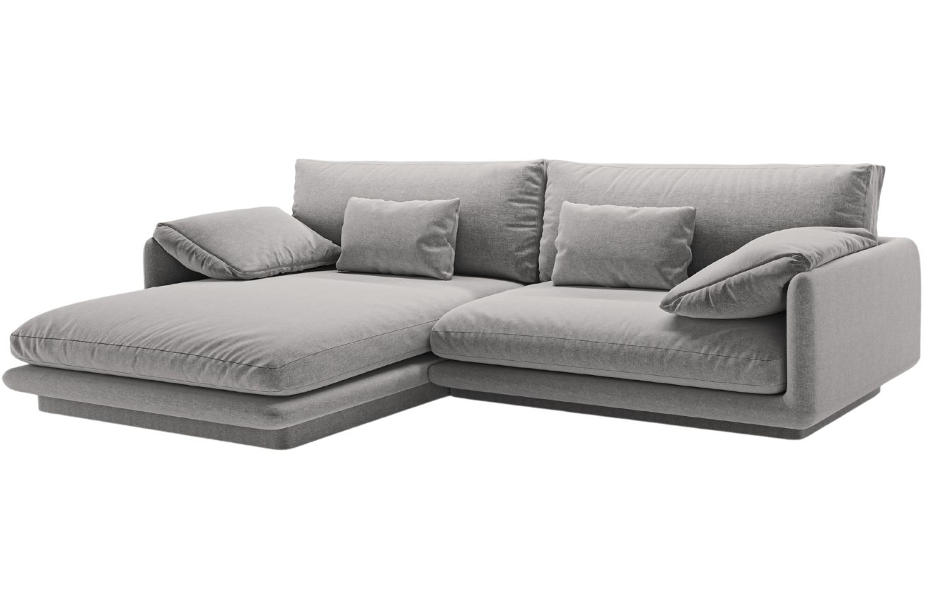 Micadoni Rohová pohovka Torino 250 cm, levá