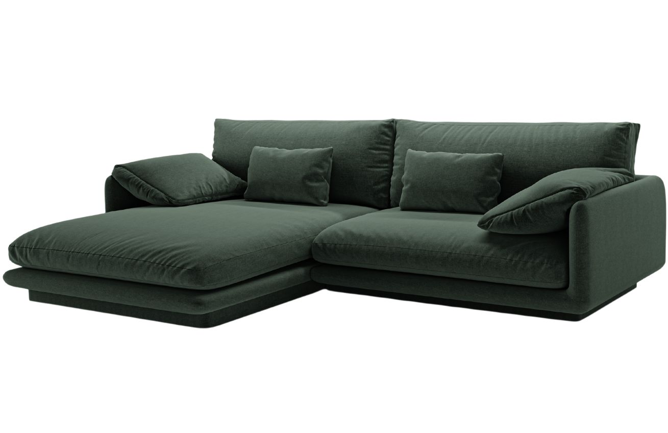 Micadoni Rohová pohovka Torino 250 cm, levá