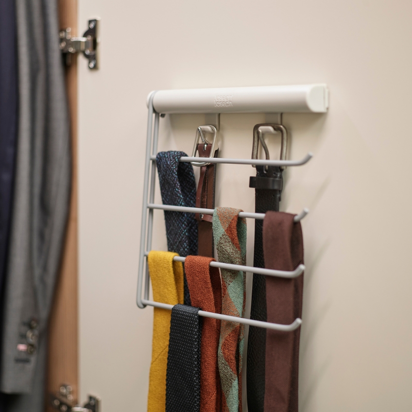 Joseph Joseph Béžový organizér na pásky a kravaty Orderly