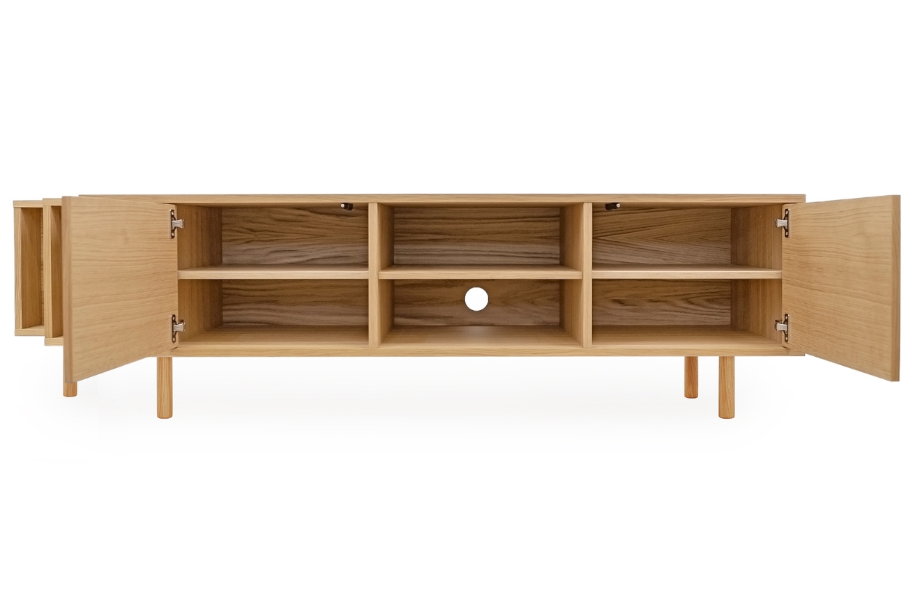 Dubový TV stolek Woodman Shift 189 x 44 cm