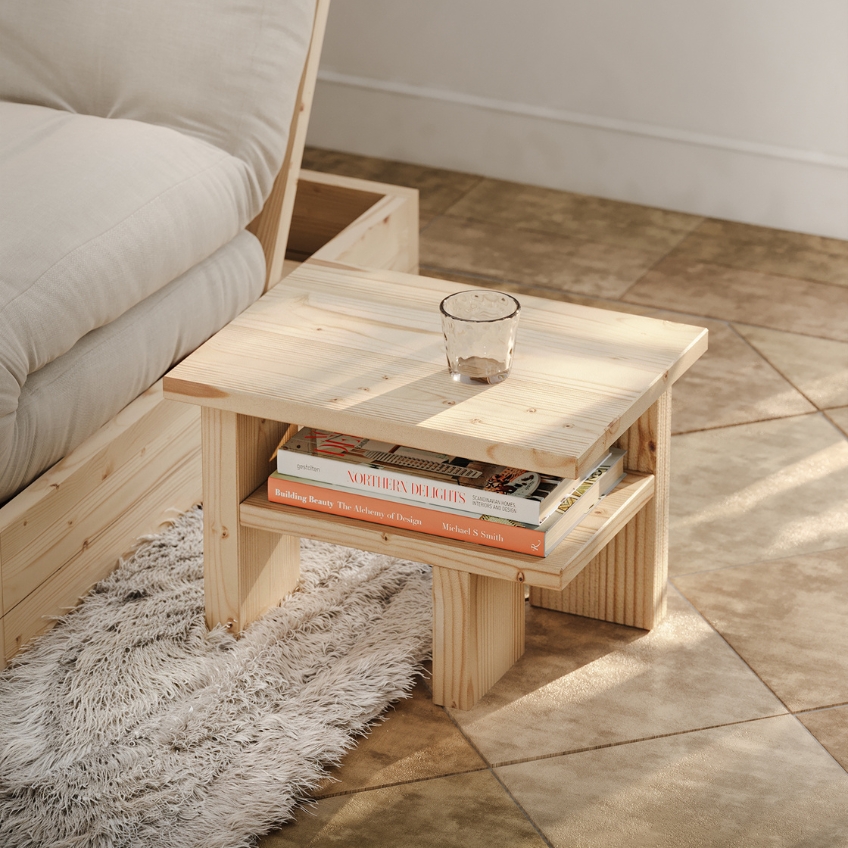Dřevěný odkládací stolek Karup Design Japan 45 x 34 cm