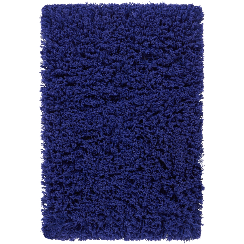 Jotex Modrá bavlněná koupelnová předložka JANE 80 x 120 cm