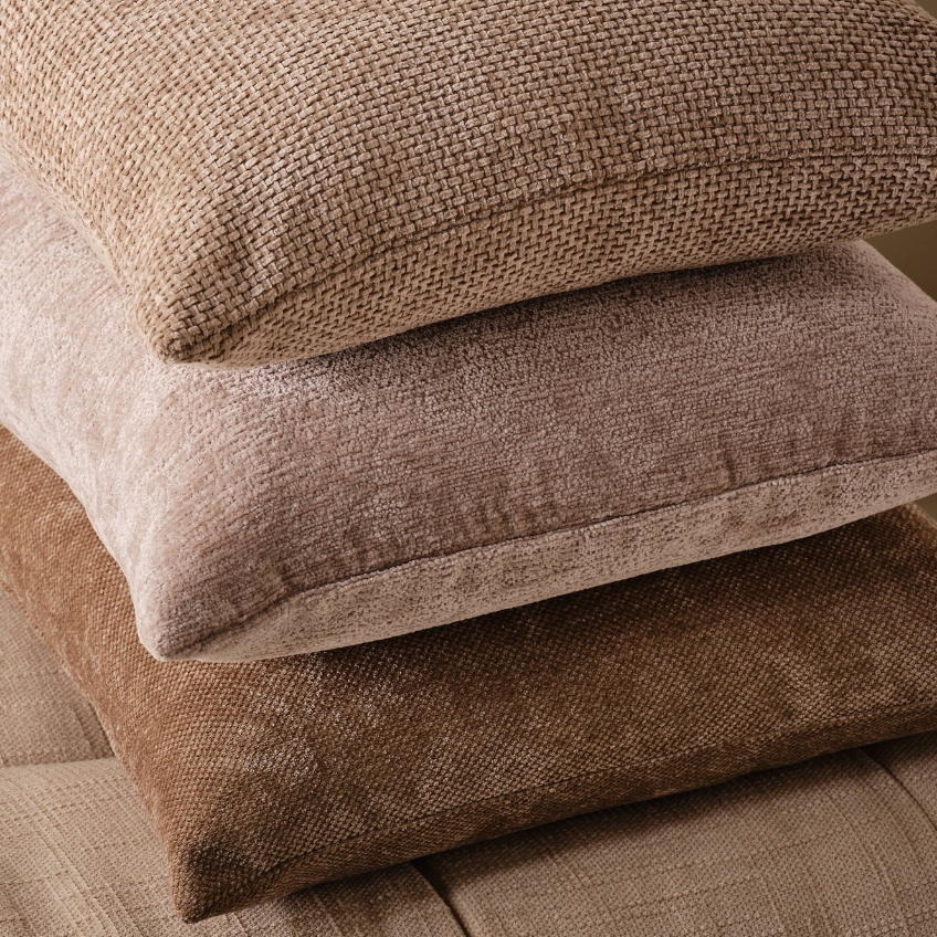 Jotex Sada tří béžových povlaků na polštář CHLOE 50 x 50 cm