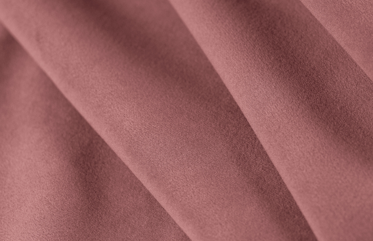 Cosmopolitan Design Růžová sametová trojmístná pohovka Sydney 295 cm, pravá