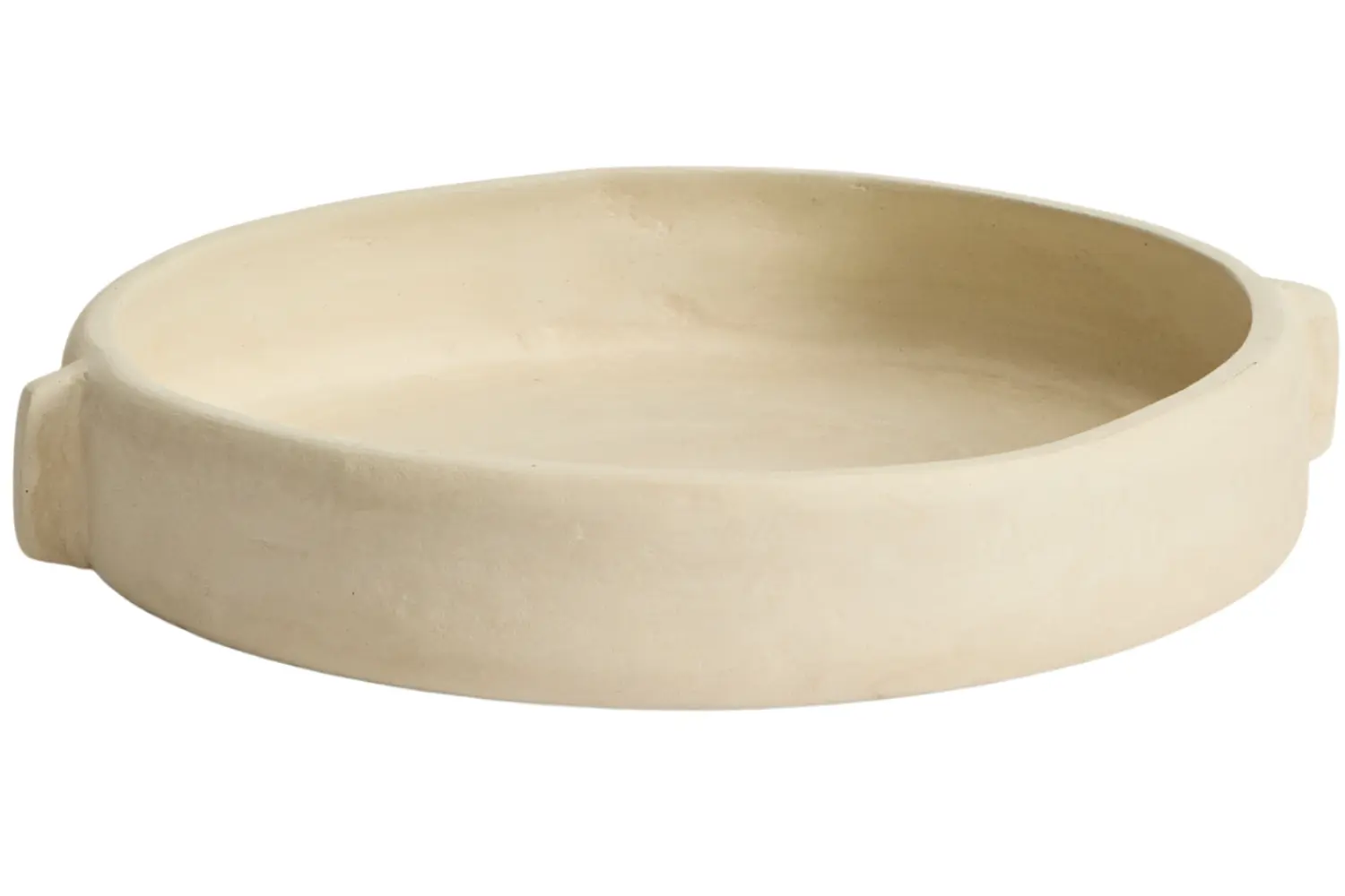 Kave Home B&eacute;žov&aacute; dekorativn&iacute; miska Mireni &Oslash;31 cm