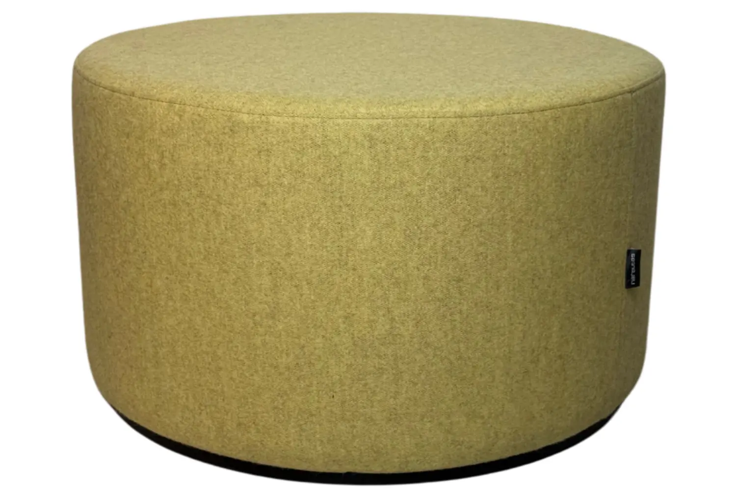 Narbutas Žlut&yacute; čalouněn&yacute; puf GIRO 60 cm