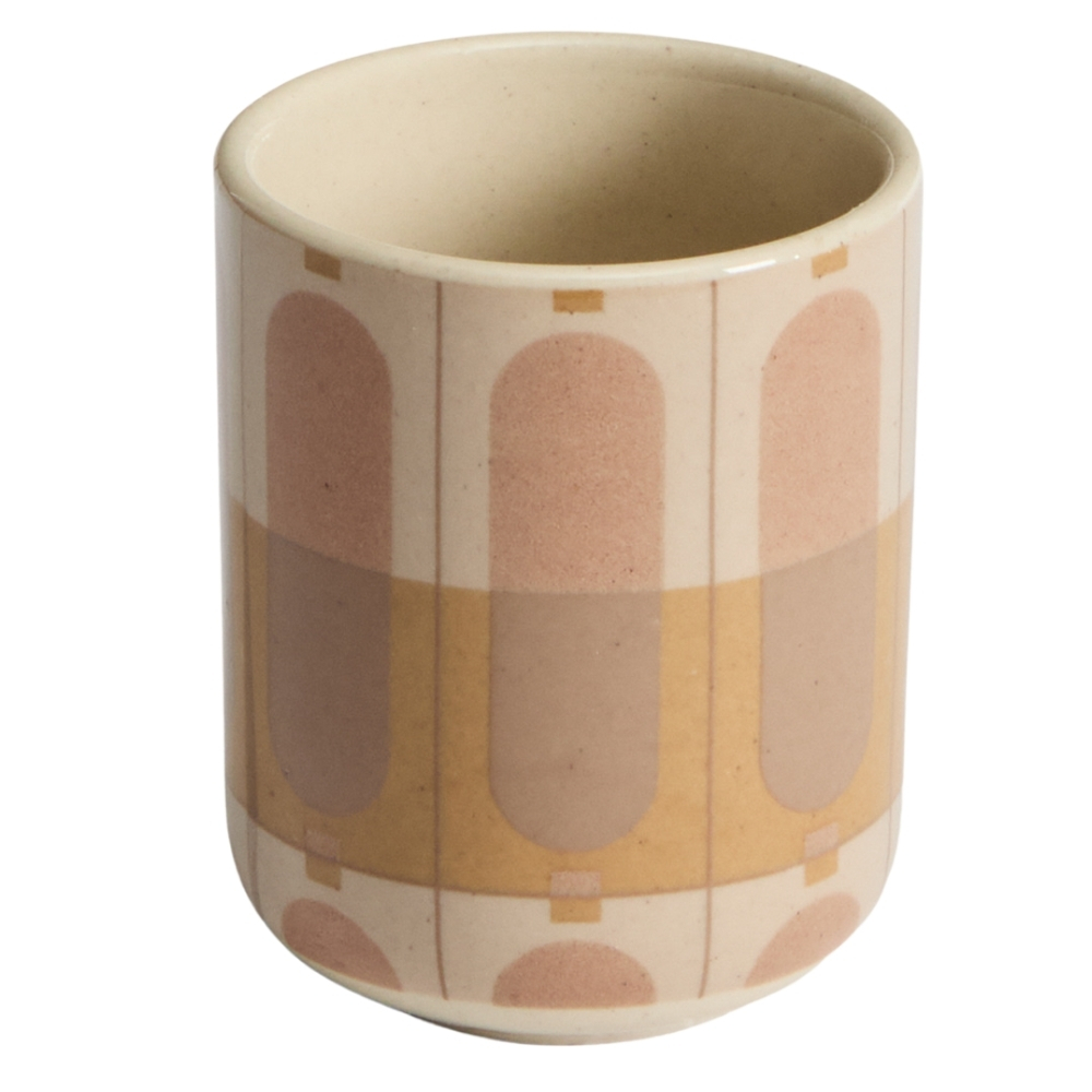 Kave Home B&eacute;žov&yacute; keramick&yacute; hrnek Julnet 340 ml