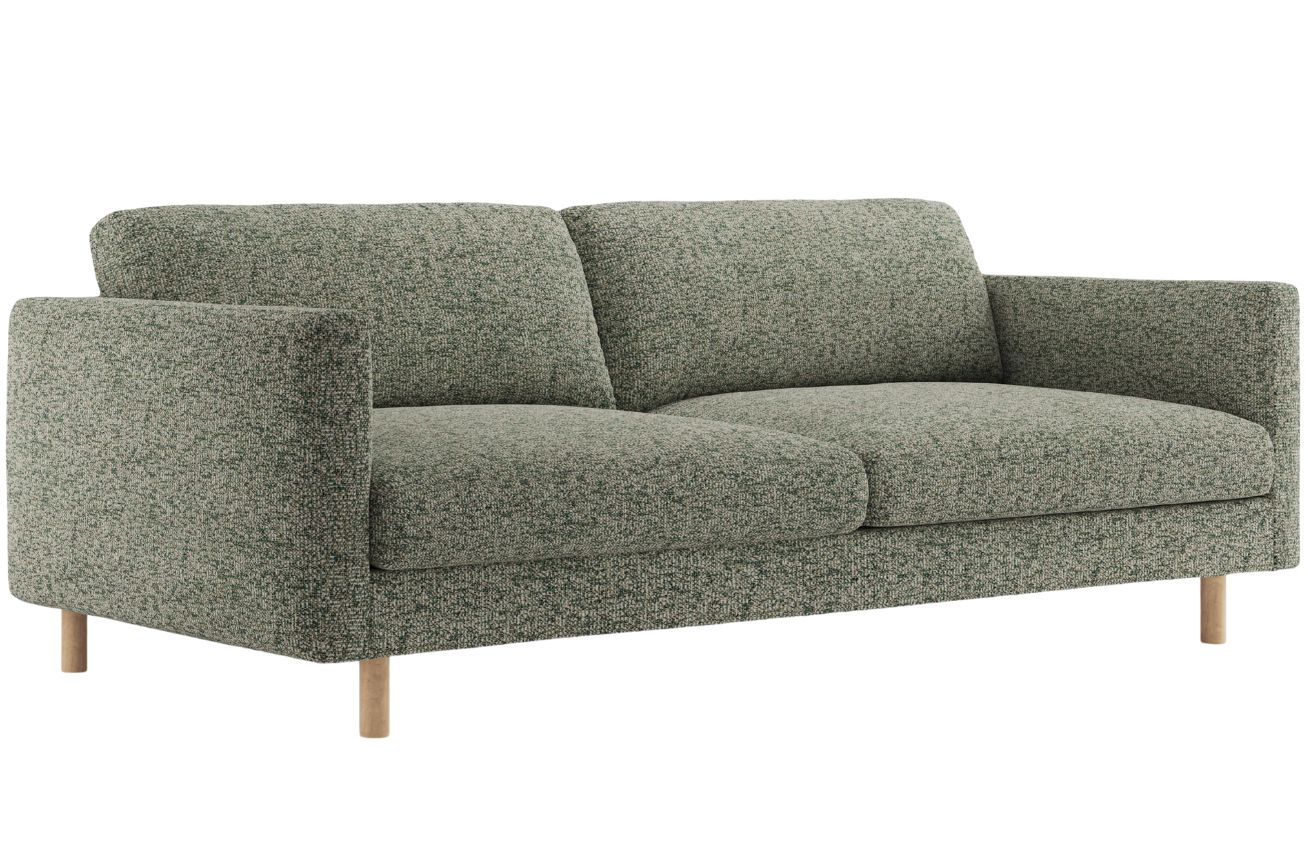 Micadoni Zelen&aacute; trojm&iacute;stn&aacute; pohovka Eden 173 cm