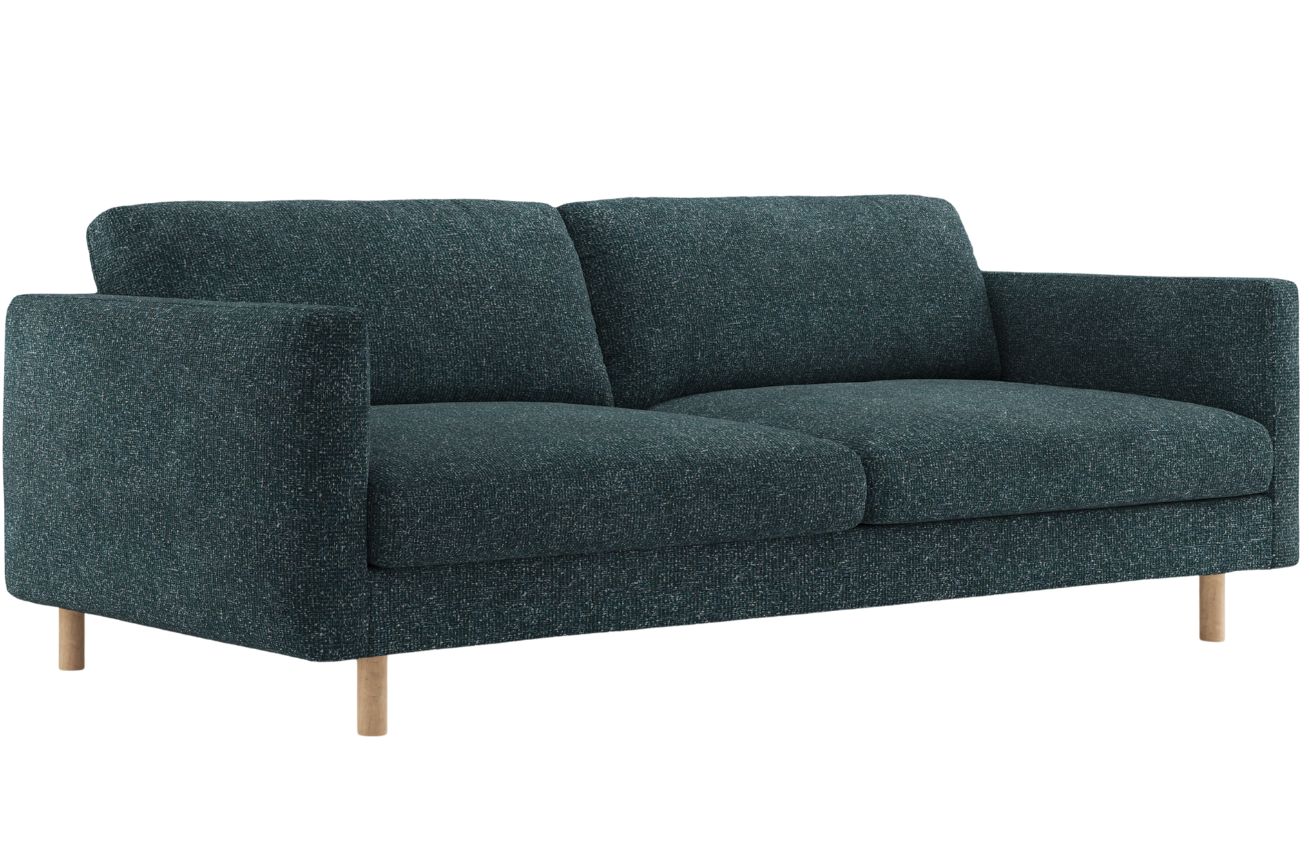 Micadoni Modr&aacute; trojm&iacute;stn&aacute; pohovka Eden 173 cm