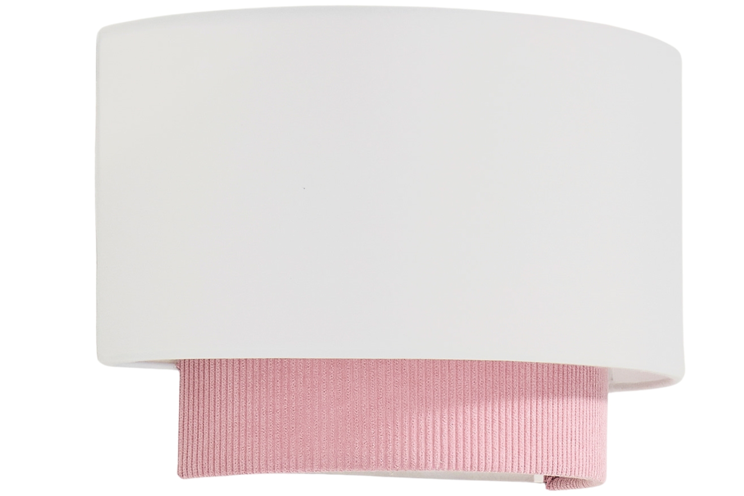 Kave Home Růžov&eacute; n&aacute;stěnn&eacute; světlo Bianella 30 cm