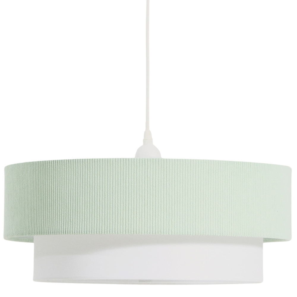 Kave Home Zelen&eacute; z&aacute;věsn&eacute; světlo Bianella 40 cm