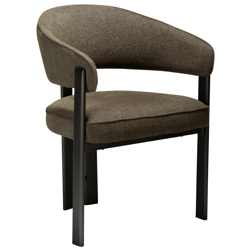 ​​​​​Dan-Form Zelená bouclé jídelní židle DAN-FORM Duct