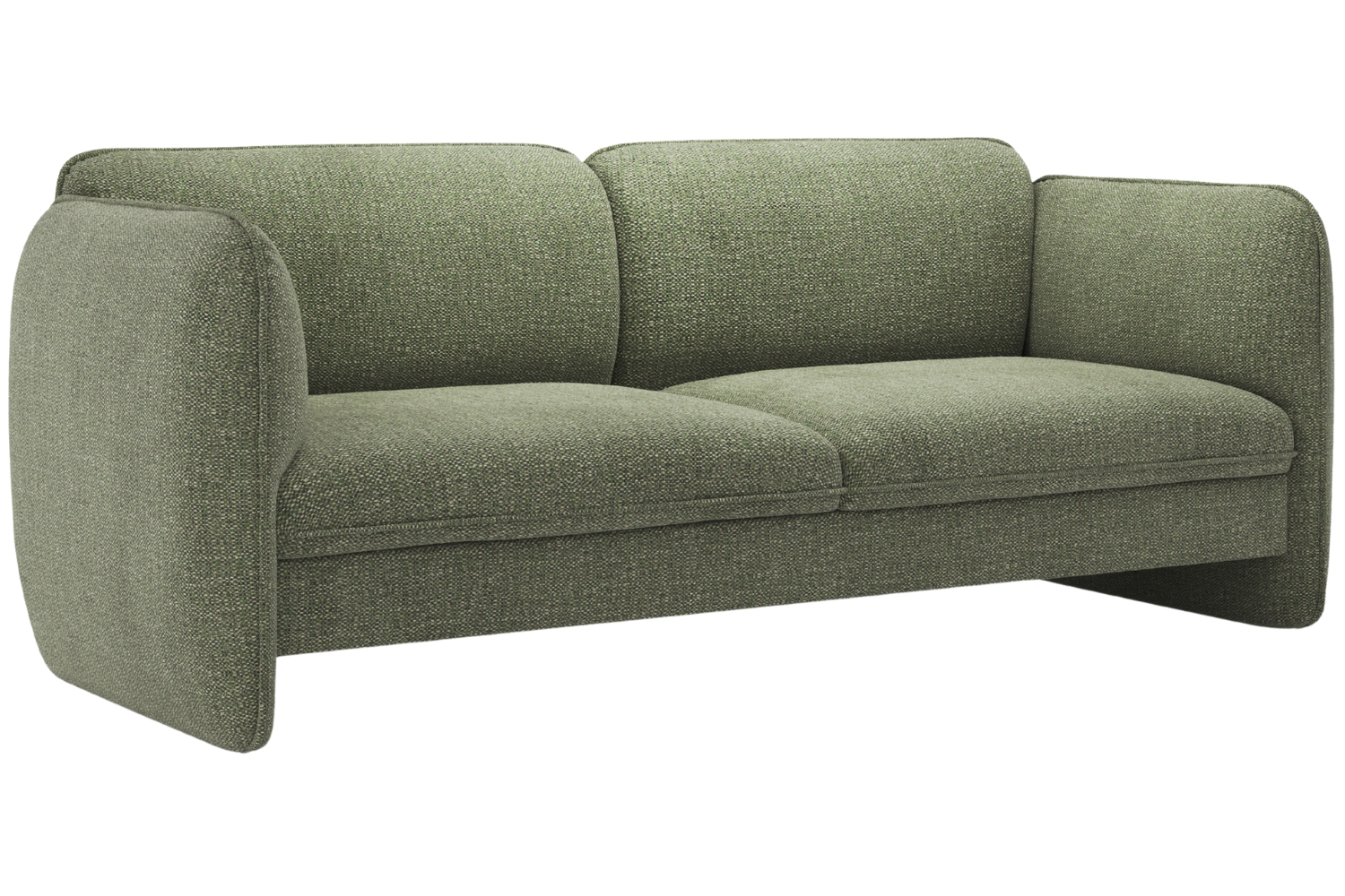 Micadoni Zelen&aacute; trojm&iacute;stn&aacute; pohovka Georgia 204 cm