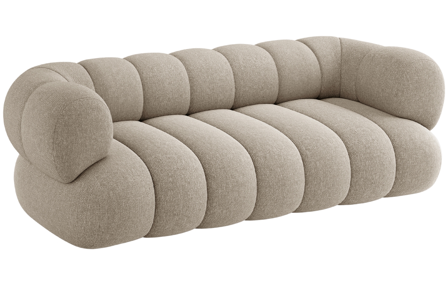 Cosmopolitan Design B&eacute;žov&aacute; trojm&iacute;stn&aacute; pohovka Koge 210 cm