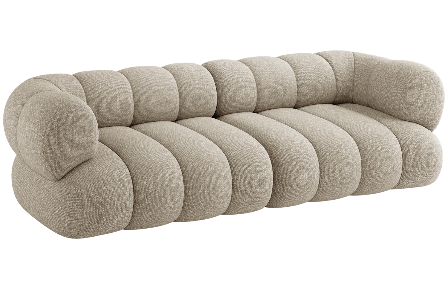 Cosmopolitan Design B&eacute;žov&aacute; čtyřm&iacute;stn&aacute; pohovka Koge 240 cm