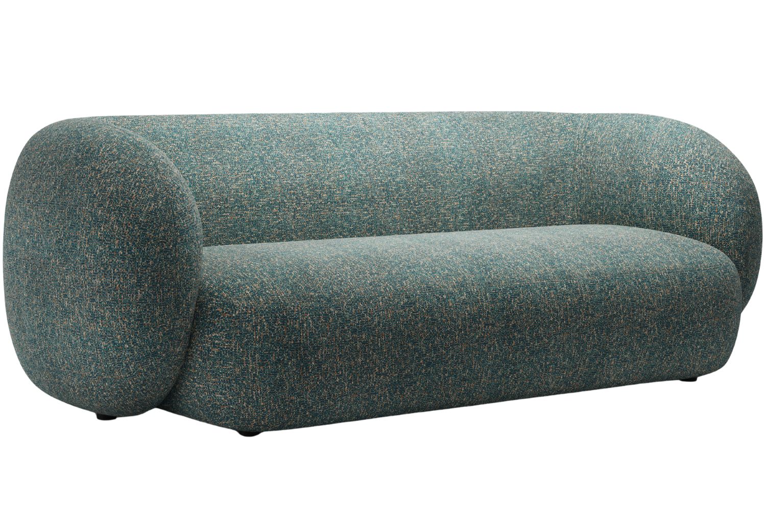 Micadoni Modr&aacute; trojm&iacute;stn&aacute; pohovka Kate 213 cm