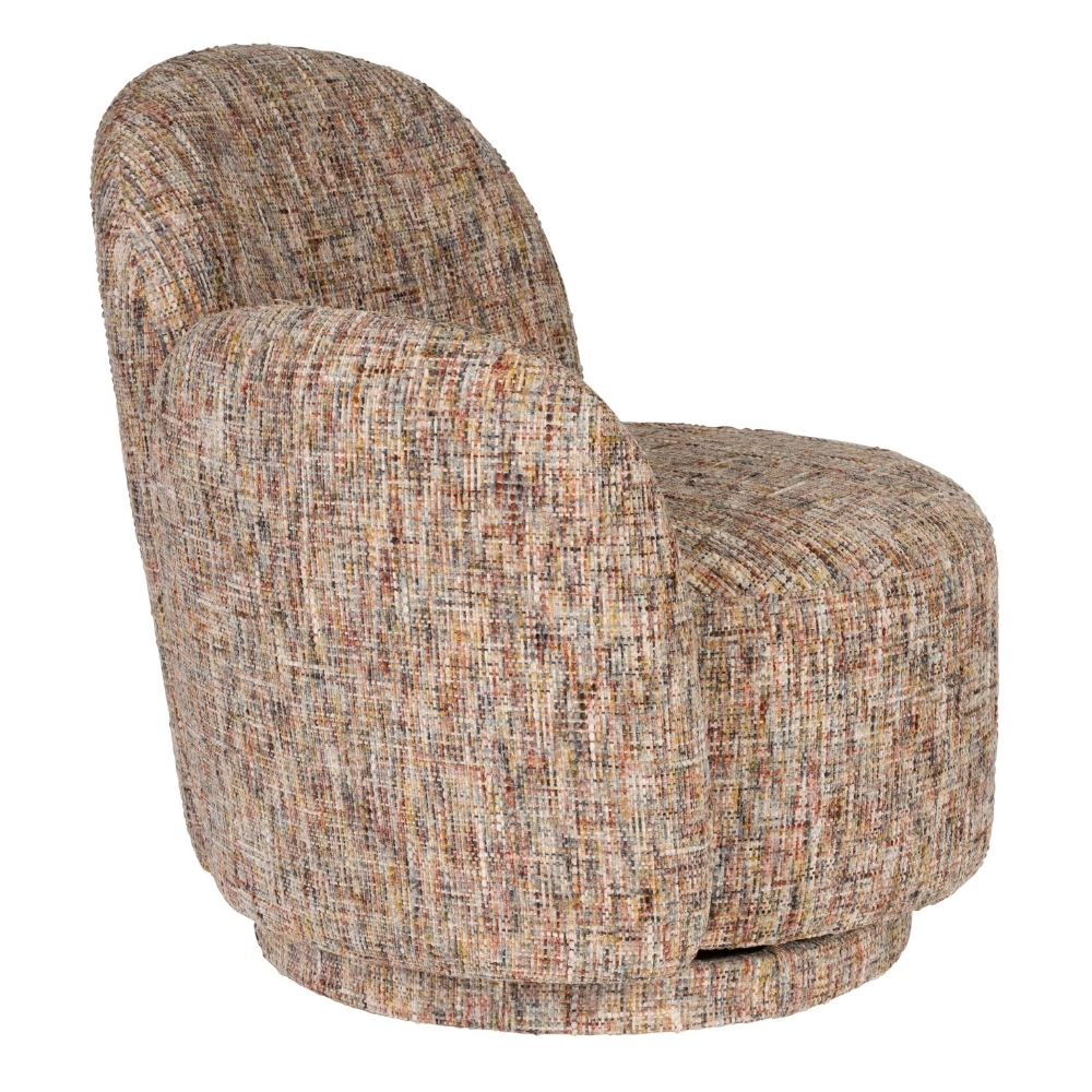 Dutchbone Béžové otočné křeslo ROSE