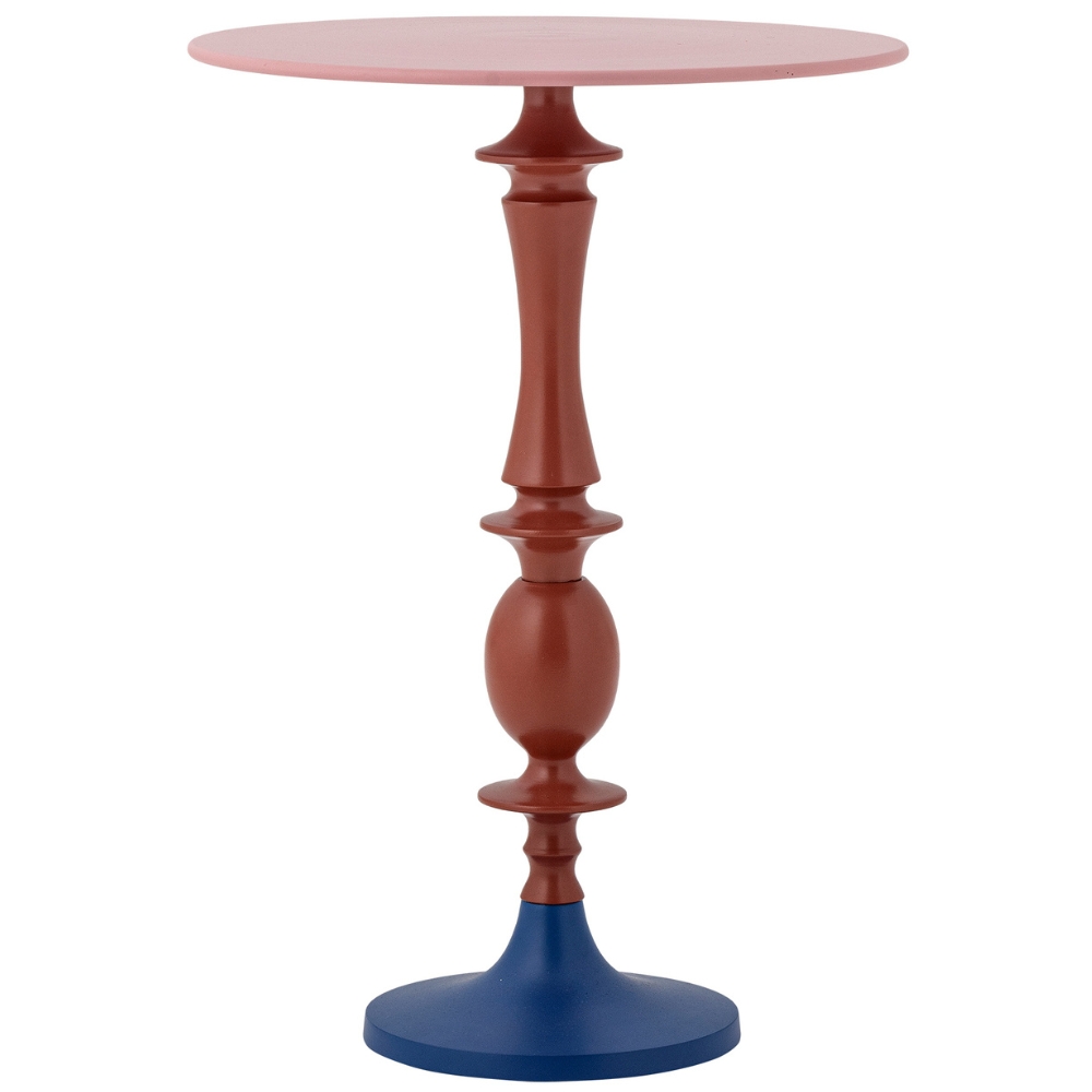 Bloomingville Barevn&yacute; kovov&yacute; odkl&aacute;dac&iacute; stolek Annan 37,5 cm