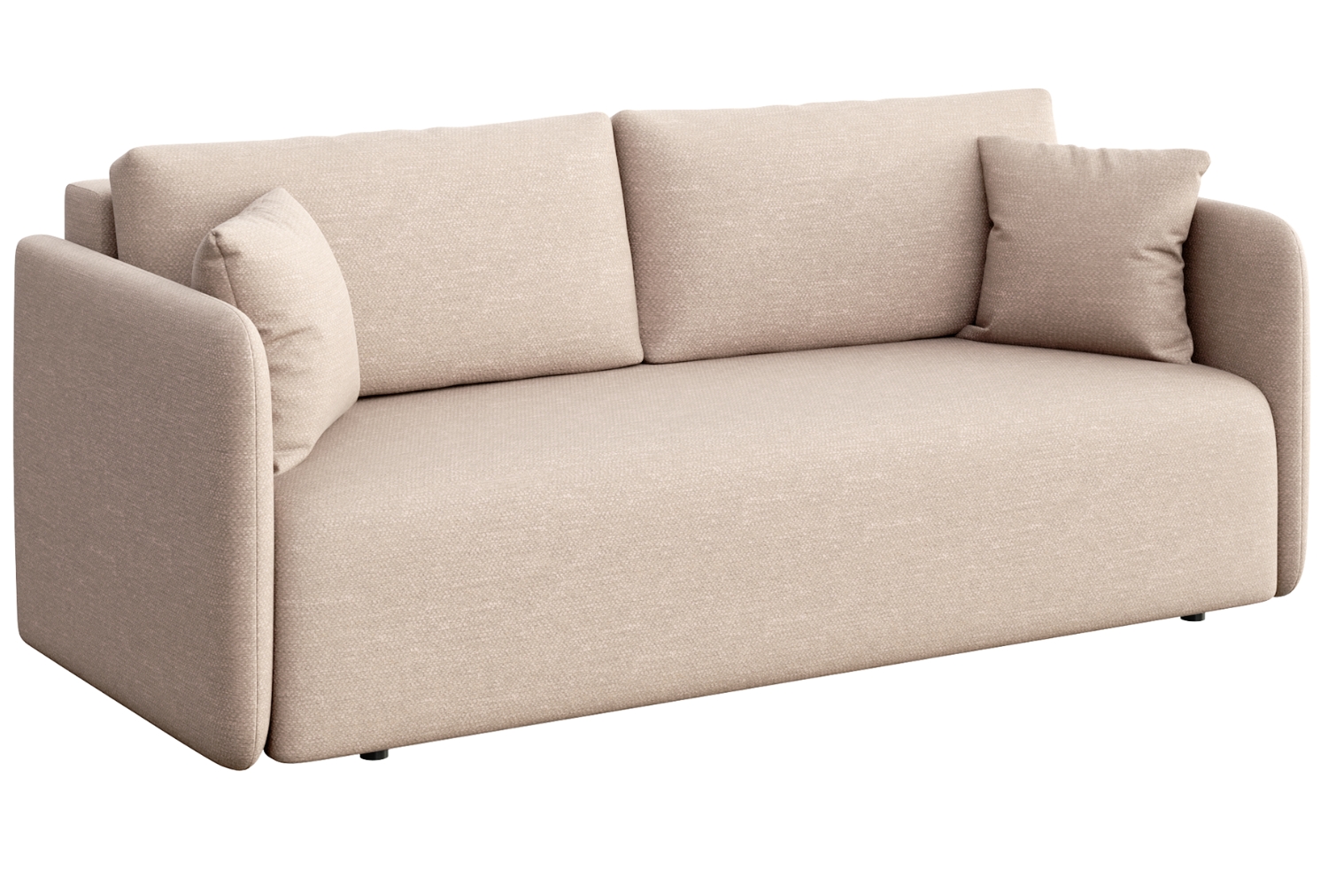 Rodier Kr&eacute;mově b&iacute;l&aacute; rozkl&aacute;dac&iacute; pohovka Chaum 220 cm