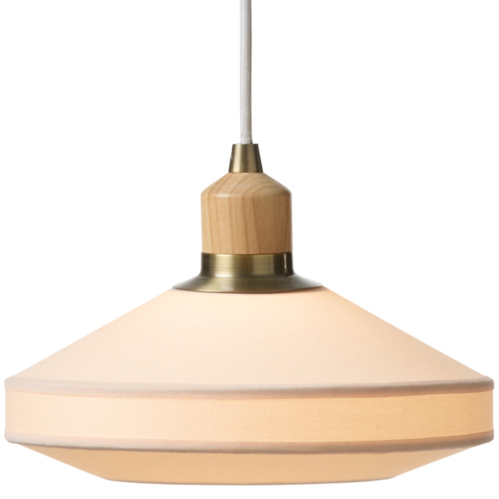 Halo Design Krémově bílé závěsné světlo Paris Soft 24 cm